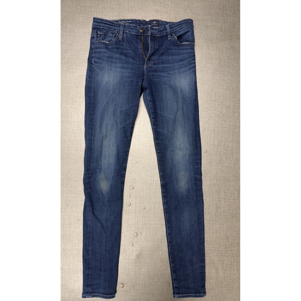 AG Adriano Goldschmied‎ Jeans Womens 28R Blue Farrah Skinny High Rise Skinny